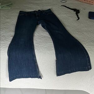 Hollister Dark Blue Flare Jeans